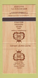 Matchbook Cover - Gerant Jean Cote Club Bar Coaticook QC 30 Strike
