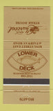 Matchbook Cover - Charcoal Steak House Lower Deck 30 Strike