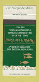 Matchbook Cover - Old Pickle Barrel Willowdale ON 30 Strike