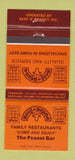 Matchbook Cover - Beef n Brand Restaurant Arnprior Tillsonburg ON 30 Strike