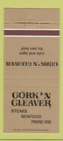 Matchbook Cover - Cork n Cleaver Restaurant 30 Strike