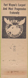 Matchbook Cover - Matchbook Cover Moose Lodge Fort Wayne IN