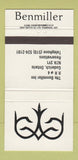 Matchbook Cover - Benmiller Inn Goderich ON 30 Strike