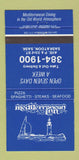 Matchbook Cover - Mediterranean Inn Saskatoon SK 30 Strike