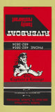 Matchbook Cover - Riverboat Captain's Lounge Selkirk MB 30 Strike
