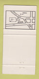 Matchbook Cover - Tiffany Steak Seafood Toronto ON WEAR 30 Strike