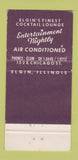 Matchbook Cover - Royal Lounge Elgin IL WEAR 30 Strike