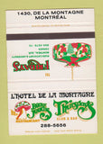 Matchbook Cover - Friday's Montreal QC Restaurant 40 Strike