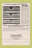Matchbook Cover - AA Carpet Nylon Rayon New York City 40 Strike