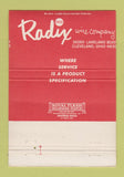 Matchbook Cover - Radix Wire Cleveland OH 40 Strike