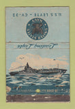 Matchbook Cover - USS Leyte CV 32 Military POOR 40 Stick