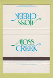 Matchbook Cover - Moss Creek Plantation Hilton Head Island SC 40 Strike