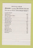 Matchbook Cover - Restaurants Cumberland MD Pizza Folck's Mills 40 Strike