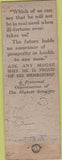 Matchbook Cover - Matchbook Cover Moose Lodge Lansdale PA