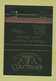 Matchbook Cover - Coleman's Irish Pub Syracuse NY WEAR 40 Strike