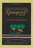 Matchbook Cover - J Edward's Ribs Myrtle Beach SC 40 Strike