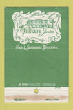 Matchbook Cover - Kilbourn Gardens Sturtevant WI WEAR 40 Stick