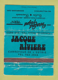 Matchbook Cover - Fernand Gagne Men's Clothes Sherbrooke QC POOR 40 Strike