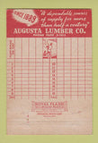 Matchbook Cover - Augusta Lumber Company GA 40 Strike