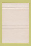 Matchbook Cover - Wholesale Plumbing Heating Butler PA 40 Strike