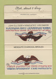 Matchbook Cover - Great American Fish Company Morro Bay CA WEAR 40 Strike