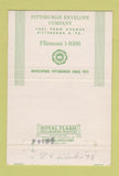 Matchbook Cover - Pittsburgh Envelope Company Pittsburgh PA 40 Strike