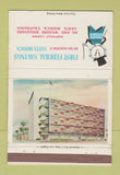 Matchbook Cover - First Federal Savings Santa Monica CA 40 Strike