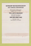 Matchbook Cover - Natural Landmarks RMS #2 Sequoias WEAR 40 Strike