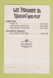 Matchbook Cover - Kings Restaurant BBQ Kinston NC 40 Strike