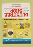 Matchbook Cover - Duty Free Shop Toronto ON Airport 40 Strike