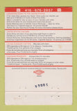 Matchbook Cover - Duty Free Shop Toronto ON Airport 40 Strike