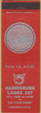 Matchbook Cover - Matchbook Cover Moose Lodge Harrisburg PA