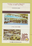 Matchbook Cover - La Jolla Villa Inn CA 40 Strike