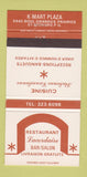 Matchbook Cover - Restaurant Lacordaire St Leonard QC 30 Strike