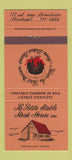 Matchbook Cover - La Petite Stable Steak House Montreal QC 30 Strike