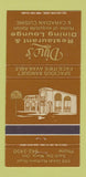 Matchbook Cover - Dino's Restaurant Sault Ste Marie ON 30 Strike