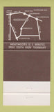 Matchbook Cover - Comfortable Pub Heathcote ON 30 Strike