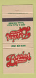 Matchbook Cover - Barclay's Restaurant Tempe AZ 30 Strike