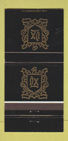 Matchbook Cover - Cafe Louis IX Hull QC 30 Strike