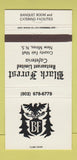 Matchbook Cover - Black Forest Restaurant New Mines NS 30 Strike
