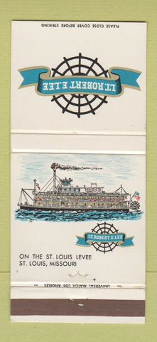 Matchbook Cover - Robert E Lee St Louis MO 30 Strike