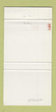Matchbook Cover - Capones Ristorante Ottawa ON 30 Strike