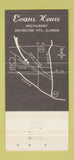 Matchbook Cover - Evans House Arlington Heights IL 30 Strike