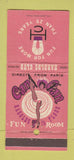 Matchbook Cover - Harolds Club Reno NV girlie 30 Strike
