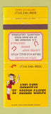 Matchbook Cover - Adelanto Hi Desert Casino CA girlie 30 Strike