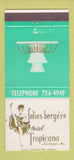 Matchbook Cover - Hotel Tropicana Las Vegas NV girlie casino 30 Strike