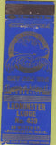 Matchbook Cover - Matchbook Cover Moose Lodge Leominster MA WORN
