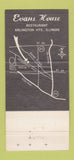 Matchbook Cover - Evans House Arlington Heights IL 30 Strike