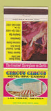 Matchbook Cover - Circus Circus Hotel Casino Las Vegas NV girlie 30 Strike