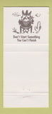Matchbook Cover - Roadhouse Steak Pike Creek Rehoboth Beach TX 30 Strike